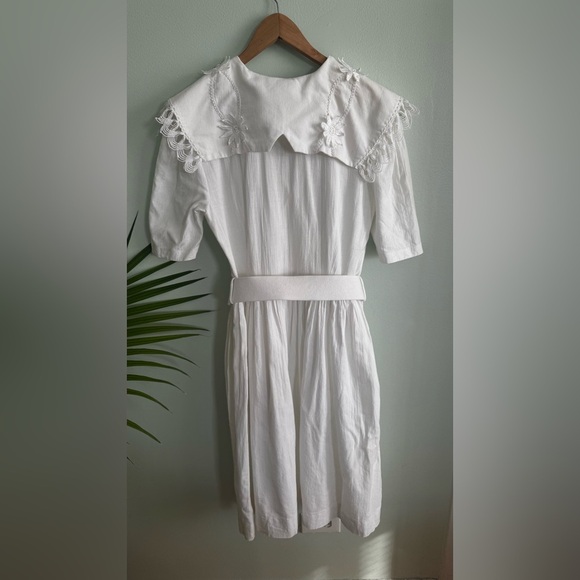 Vintage Joseph Ribkoff White Textured Fabric - Picture 7 of 9